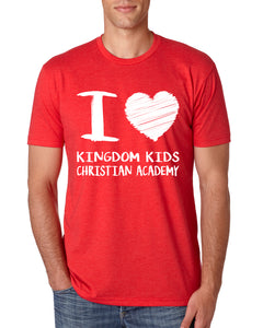 KK I ♥ Kingdom Kids (White) Youth